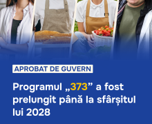 Guvernul prelungește Programul de stimulare a investițiilor „373” până în 2028