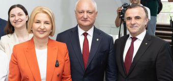 Igor Dodon: Blocul Electoral Patriotic a fost înregistrat. Suntem gata pentru victorie