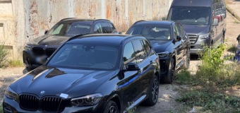 Trei reținuți în dosarul automobilelor de 3 mln. lei aduse în Moldova prin contrabandă din Belgia, Germania, Italia și Olanda