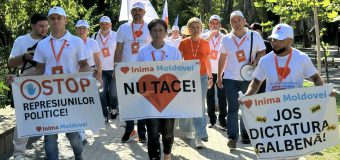Partidul Republican „Inima Moldovei” – protest la sediul PAS: Am devenit principala țintă a guvernării