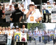 Protest matinal la Ministerul Muncii și Protecției Sociale. „Inima Moldovei” îl acuză pe ministrul Buzu de indiferență totală față de problemele sociale