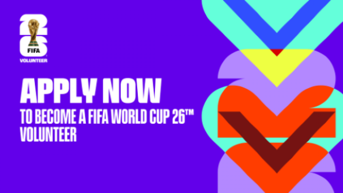 Înscrierile pentru programul de voluntariat FIFA World Cup 26™ sunt acum deschise