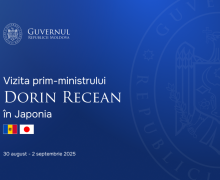 Dorin Recean efectuează o vizită de lucru în Japonia cu ocazia inaugurării Zilei Republicii Moldova la Expoziția Mondială de la Osaka
