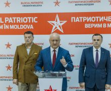 Liderii Blocului Patriotic au condamnat presiunile neîntemeiate asupra Partidului ”Inima Moldovei” și a liderului său
