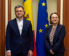 Dorin Recean a avut o întrevedere cu noua ambasadoare UE la Chișinău, Iwona Piórko