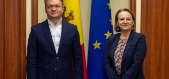 Dorin Recean a avut o întrevedere cu noua ambasadoare UE la Chișinău, Iwona Piórko