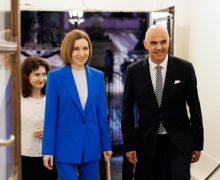 Maia Sandu s-a întâlnit la Strasbourg cu Secretarul General al Consiliului Europei, Alain Berset