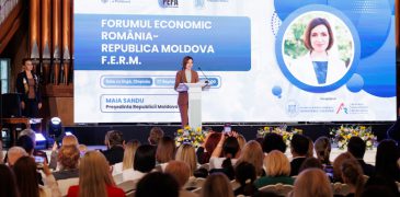 Maia Sandu, la Forumul economic România – Republica Moldova: Chem mediul de afaceri să ne fie în continuare alături