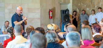 Dodon: Blocul Patriotic va îndeplini toate cerințele cetățenilor și va readuce Moldova pe calea normală a dezvoltării