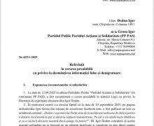 Igor Dodon a primit răspuns de la Igor Grosu