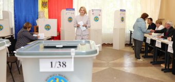 Irina Vlah a votat împreună cu fiica și echipa