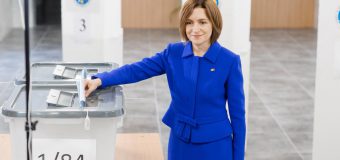 Mulțumiri de la Maia Sandu pentru cei care au votat