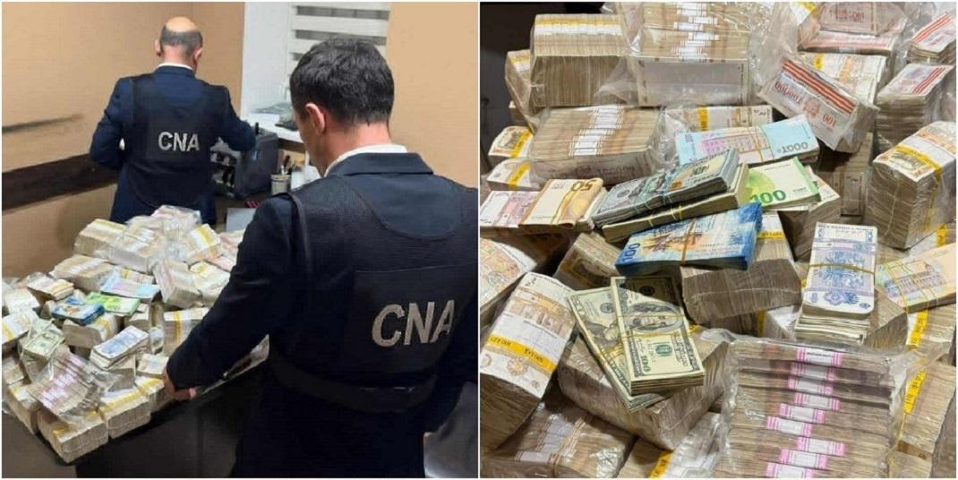 Sinteza CNA: 150 de percheziții efectuate și peste 20 de mln. de lei ridicate în dosare de corupere electorală, 76 de mii de euro pretinse în dosare de trafic de influență și sechestre de 2,1 mln. de lei aplicate de ARBI