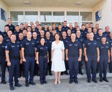 Pompierii moldoveni, distinși pentru participarea la misiunea internațională de stingere a incendiilor din Grecia