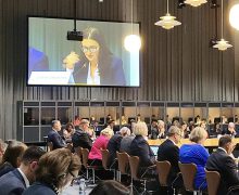 Cristina Gherasimov, la reuniunea informală a CAG: „Republica Moldova continuă să meargă cu determinare pe drumul său european”