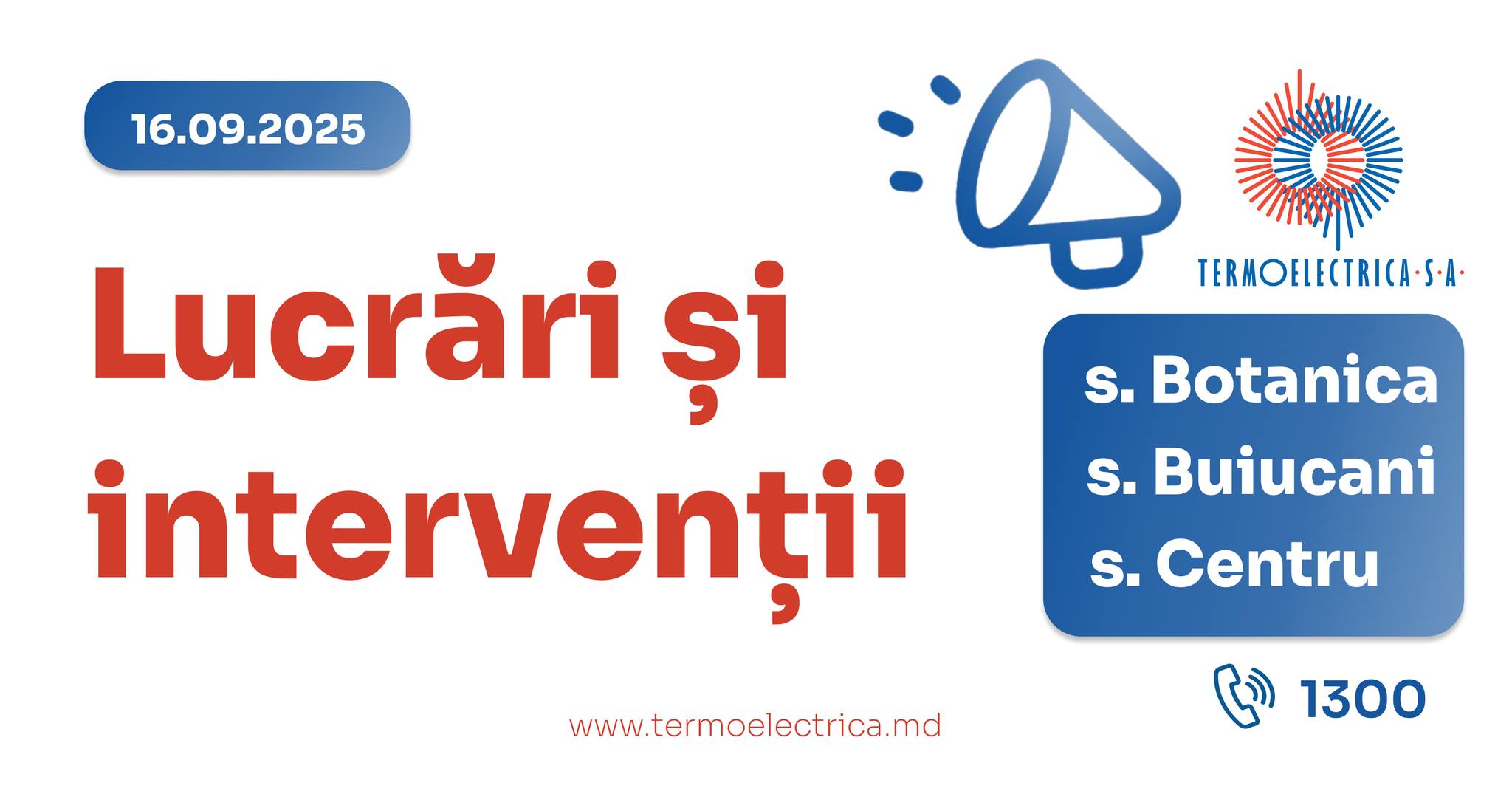 Termoelectrica a început pregătirile de iarnă