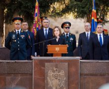 Armata Națională – 34 ani de la creare. Maia Sandu: Am transmis un sincer mulțumesc militarilor, veteranilor, rezerviștilor și familiilor lor și am amintit de sacrificiul celor căzuți la datorie