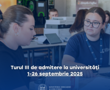 Admitere la universitățile din țară continuă și în luna septembrie