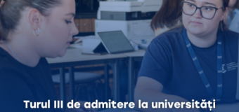 Admitere la universitățile din țară continuă și în luna septembrie