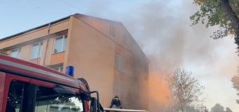 Mai multe persoane au fost la un pas de tragedie în urma exploziei unei butelii cu gaz
