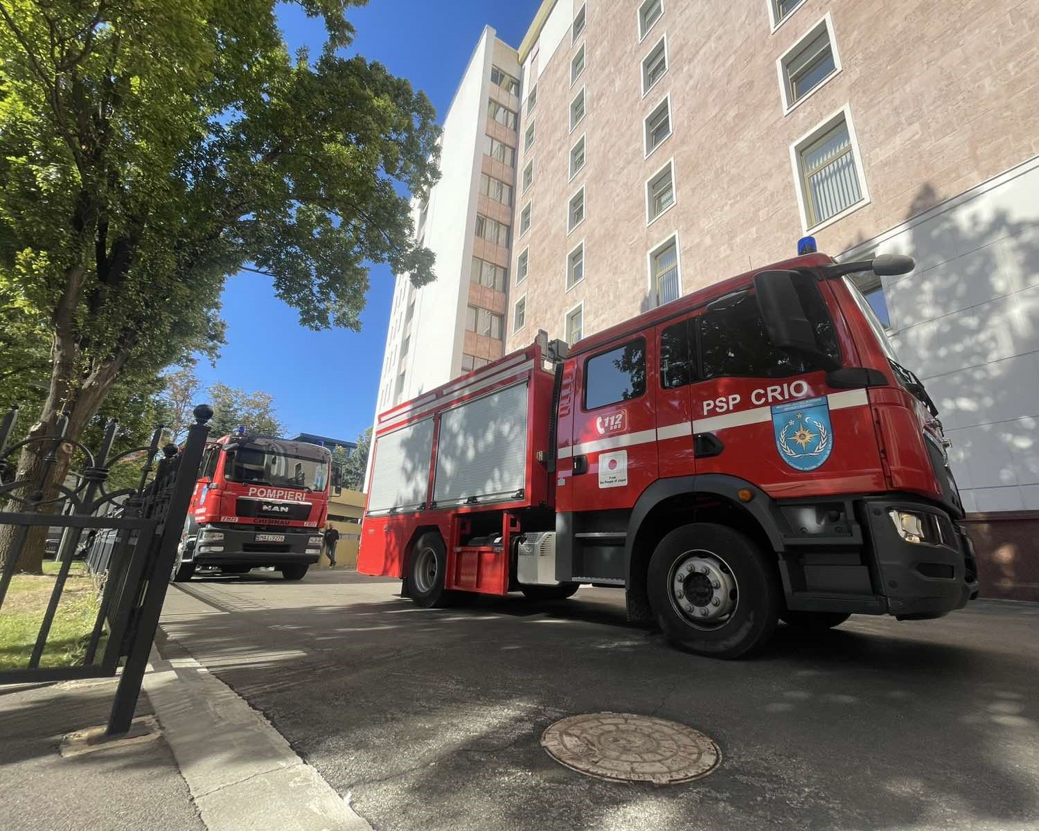 Incendiu la Parlament