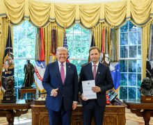 Ambasadorul Vlad Kulminski și-a prezentat scrisorile de acreditare Președintelui SUA, Donald J. Trump