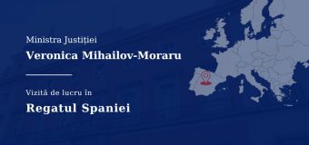 Ministra Justiției întreprinde o vizită de lucru în Spania