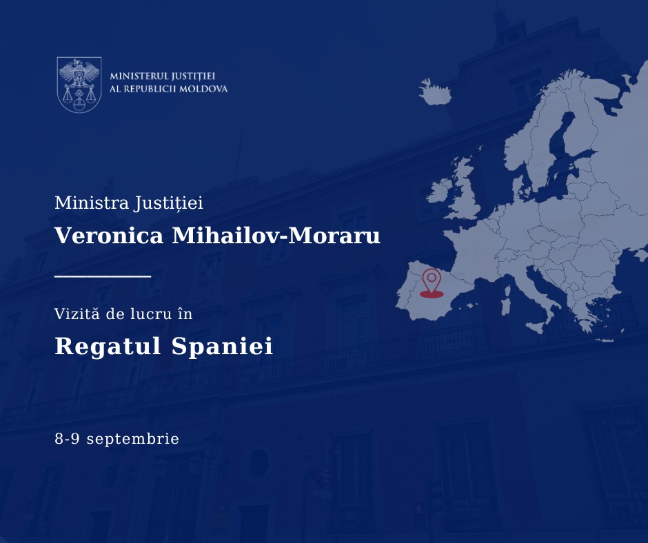 Ministra Justiției întreprinde o vizită de lucru în Spania