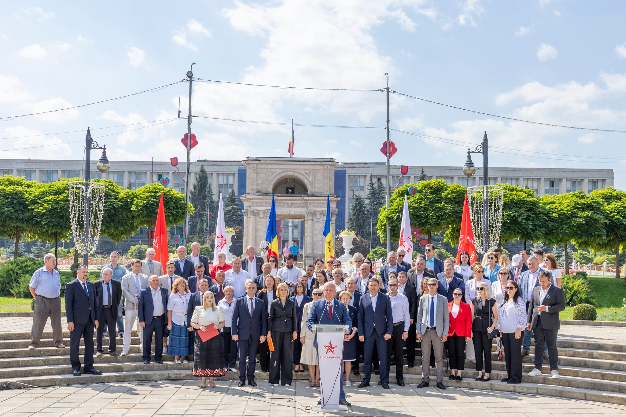 Blocul Patriotic a prezentat platforma sa electorală