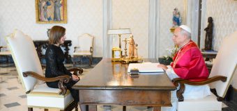 Maia Sandu s-a întâlnit cu Papa Leon al XIV-lea: I-am povestit despre bunătatea și generozitatea moldovenilor