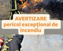Avertizare IGSU: Pericol de incendii de vegetație