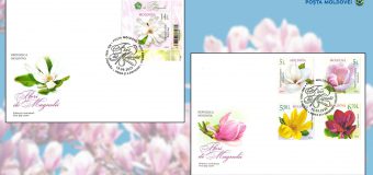 A fost lansată seria filatelică „Flori de magnolii” la Grădina Botanică din Chișinău