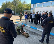 Exerciții comune de intervenție la frontieră, cu participarea Serviciului Vamal al Republicii Moldova și a autorităților din Ucraina