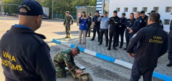 Exerciții comune de intervenție la frontieră, cu participarea Serviciului Vamal al Republicii Moldova și a autorităților din Ucraina