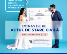 Modificările la Legea privind actele de stare civilă au fost promulgate de Președintele țării