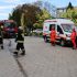 Intervenția pompierilor pe strada Sprâncenoaia din capitală