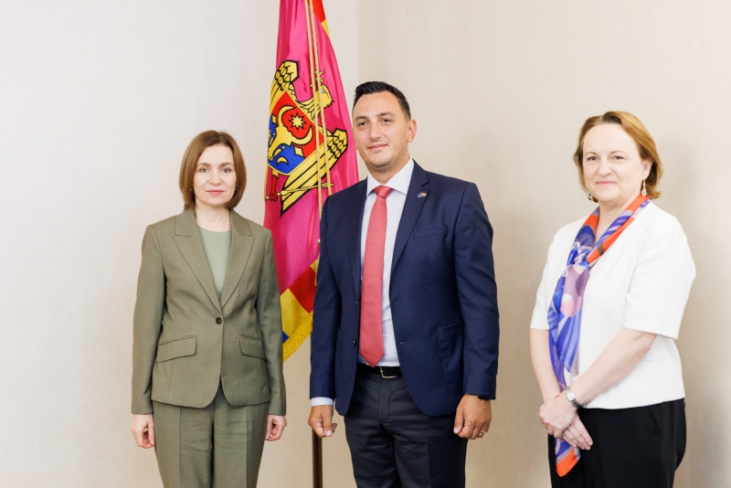 Maia Sandu a discutat cu Comisarul UE Glenn Micallef despre consolidarea sectorului cultural și dezvoltarea sportului cu sprijin european