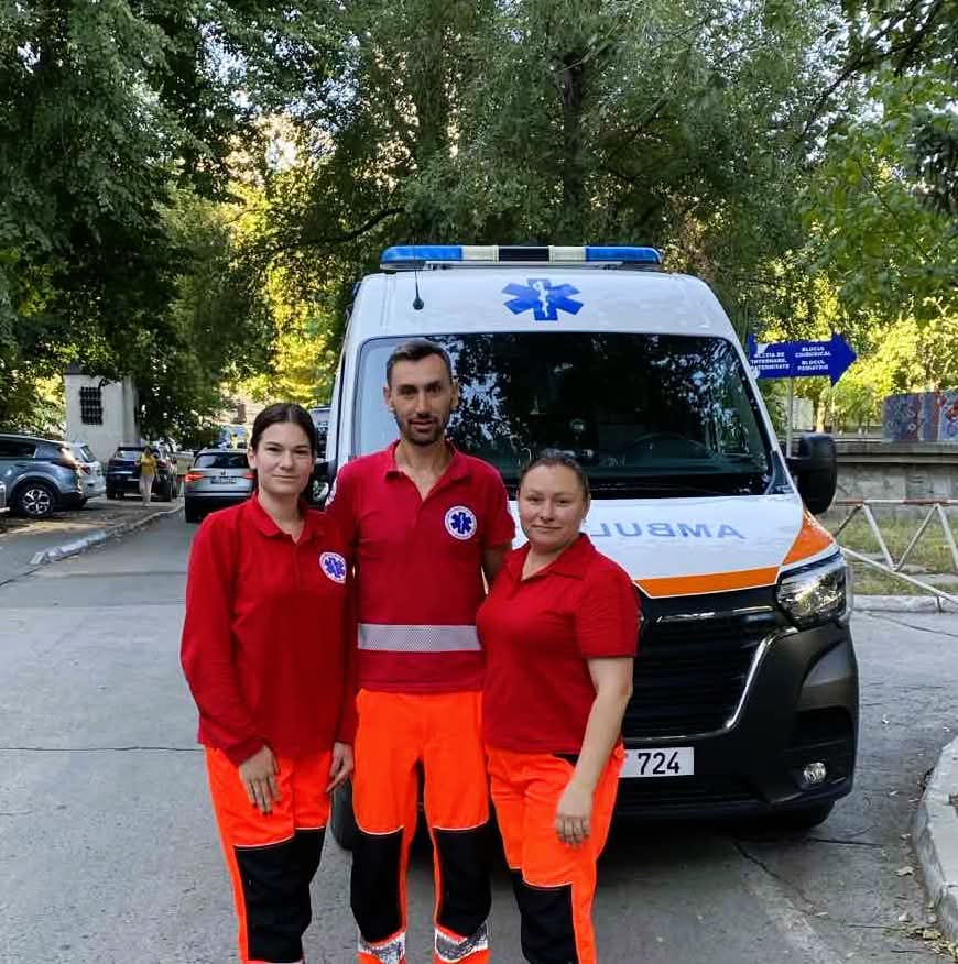 O femeie din Ialoveni a născut al VII-lea copil în ambulanță
