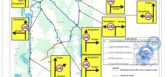 Circulația mijloacelor de transport de mare tonaj în Vulcănești restricționată