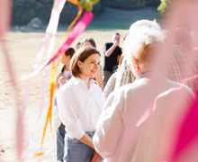FOTO// Maia Sandu a participat la Festivalul Pădurilor