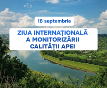 Ziua internațională a monitorizării calității apei – acțiuni de protejare a apei