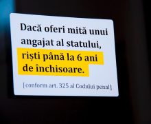 Tentativă de corupere dejucată la Punctul de trecere a frontierei „Leușeni”