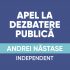 Andrei Năstase cheamă contracandidații săi la „trântă”