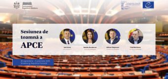 Delegația Parlamentului participă la sesiunea de toamnă a APCE