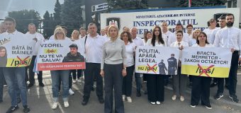Protest. Partidul Republican „Inima Moldovei” a cerut demisia șefului Poliției