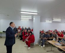 Vlad Batrîncea s-a întâlnit cu colectivele unor întreprinderi din capitală
