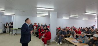 Vlad Batrîncea s-a întâlnit cu colectivele unor întreprinderi din capitală