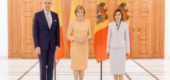 Maia Sandu a avut o întrevedere cu Majestatea Sa Margareta, Custodele Coroanei Române, și Alteța Sa Regală Principele Radu