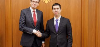 Mihai Popșoi a discut cu noul Ambasador al Germaniei în Republica Moldova