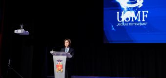 Maia Sandu, mesaj de felicitare cu prilejul aniversării a 80 de ani de la fondarea USMF „Nicolae Testemițanu”